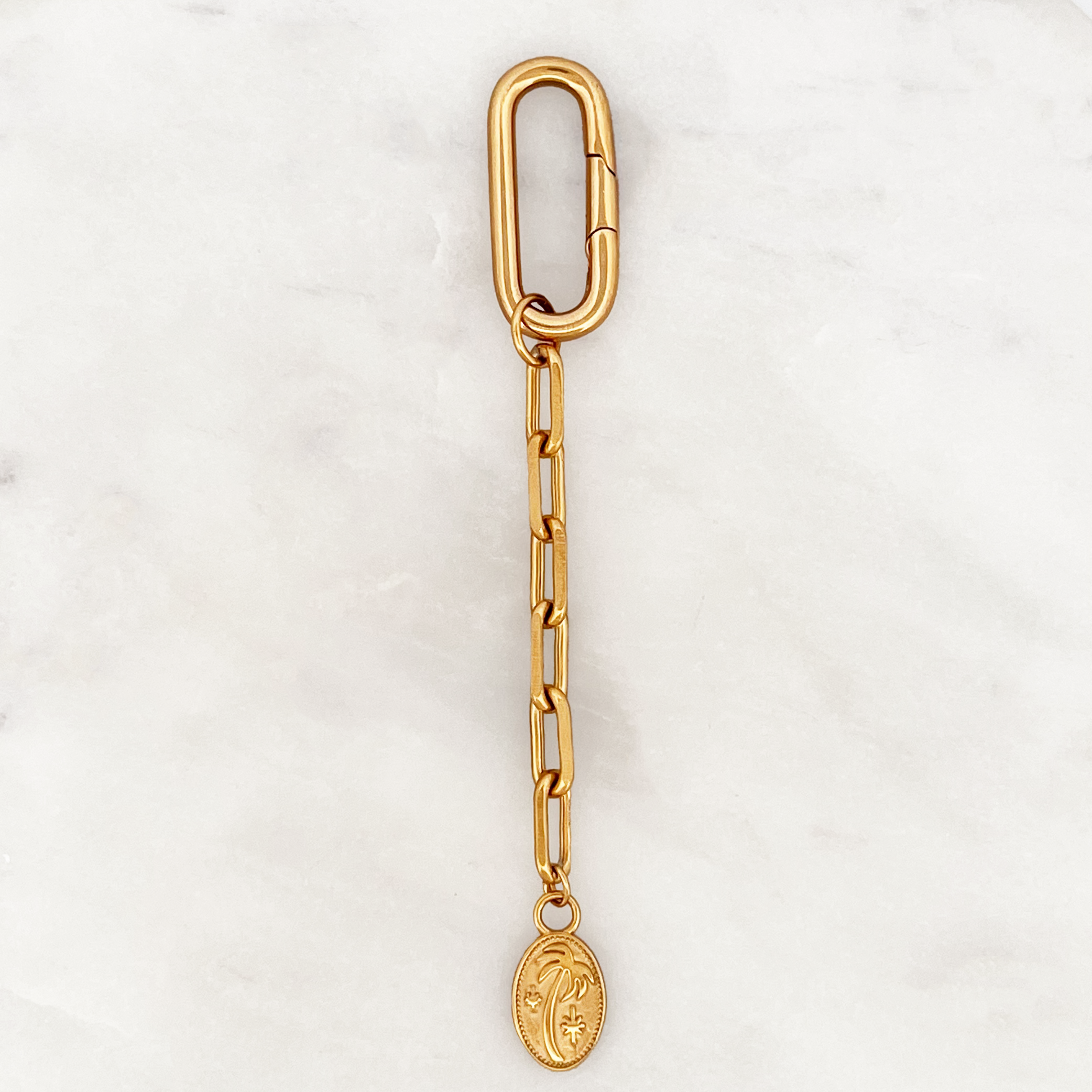 Bikini Charm Palm Amulet klassischer Verschluss Bikini Charm Palm Amulet klassischer Verschluss