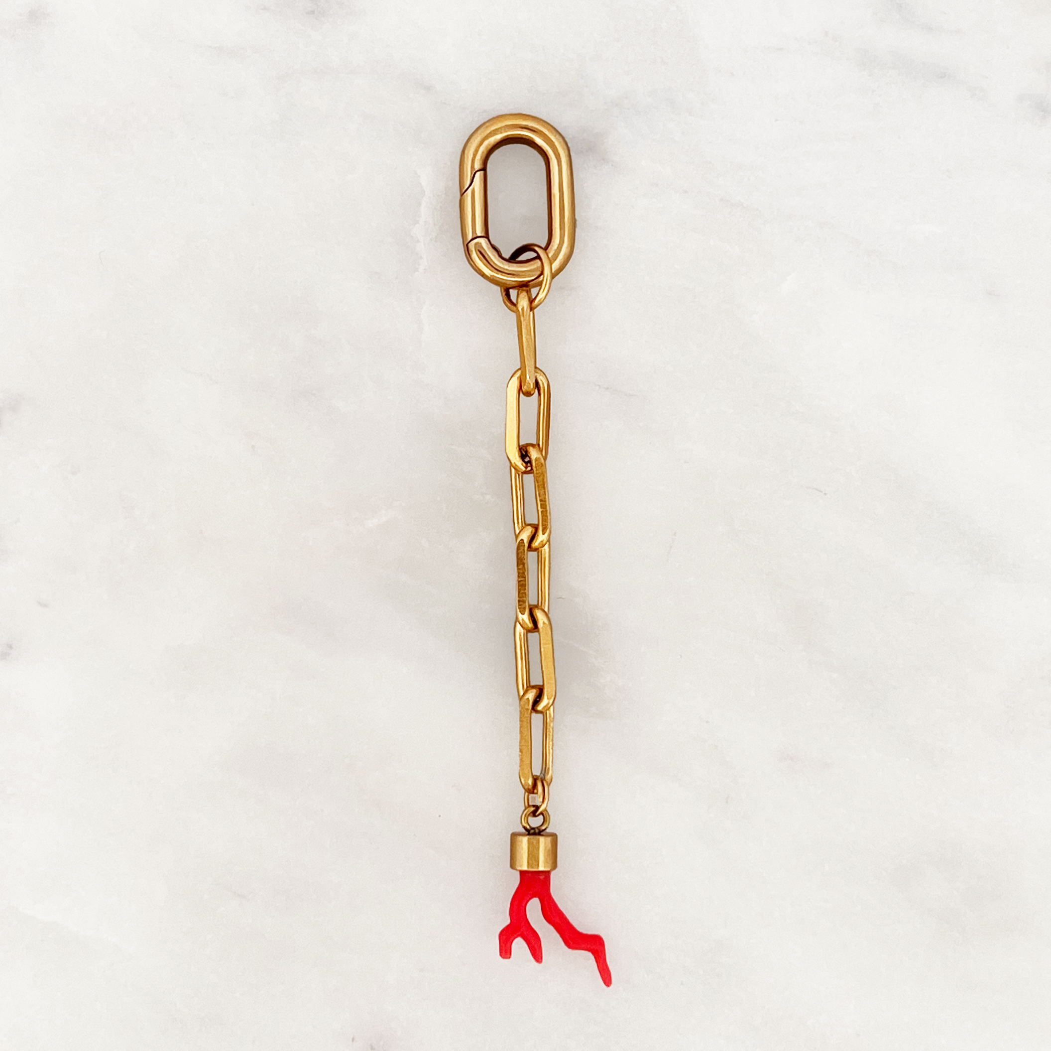 Bikini Charm Sunset Coral Buxon Clasp Bikini Charm Sunset Coral Buxon Clasp