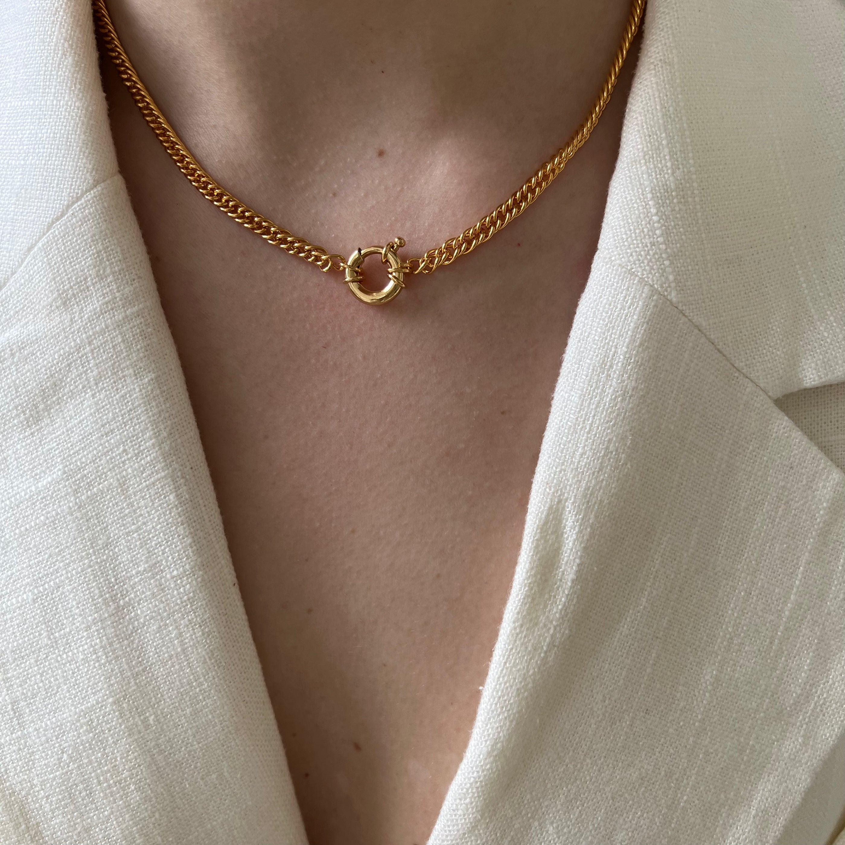 Sample Small Curb Necklace Sample Small Curb Necklace