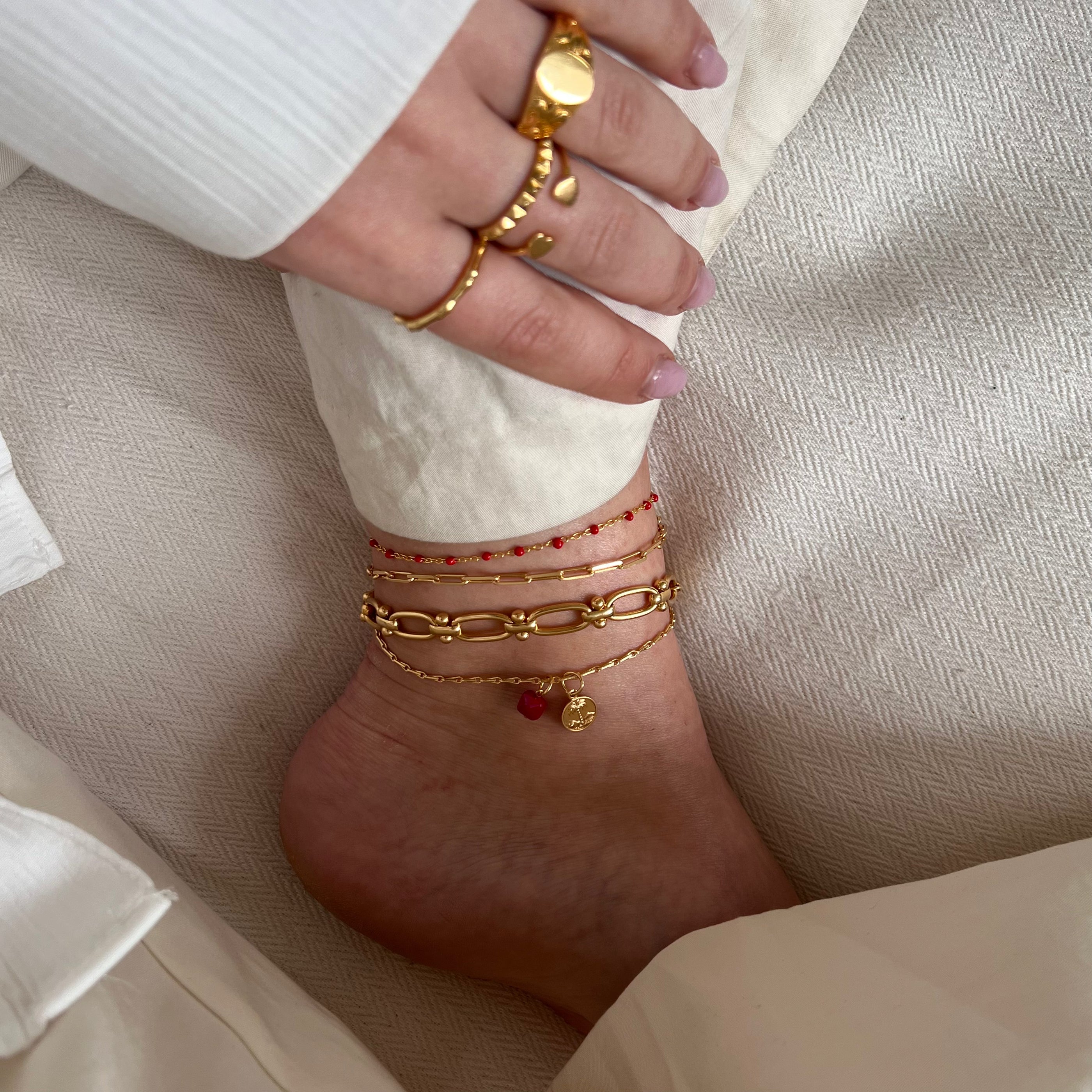 Anklet Medium Oval Anklet Medium Oval