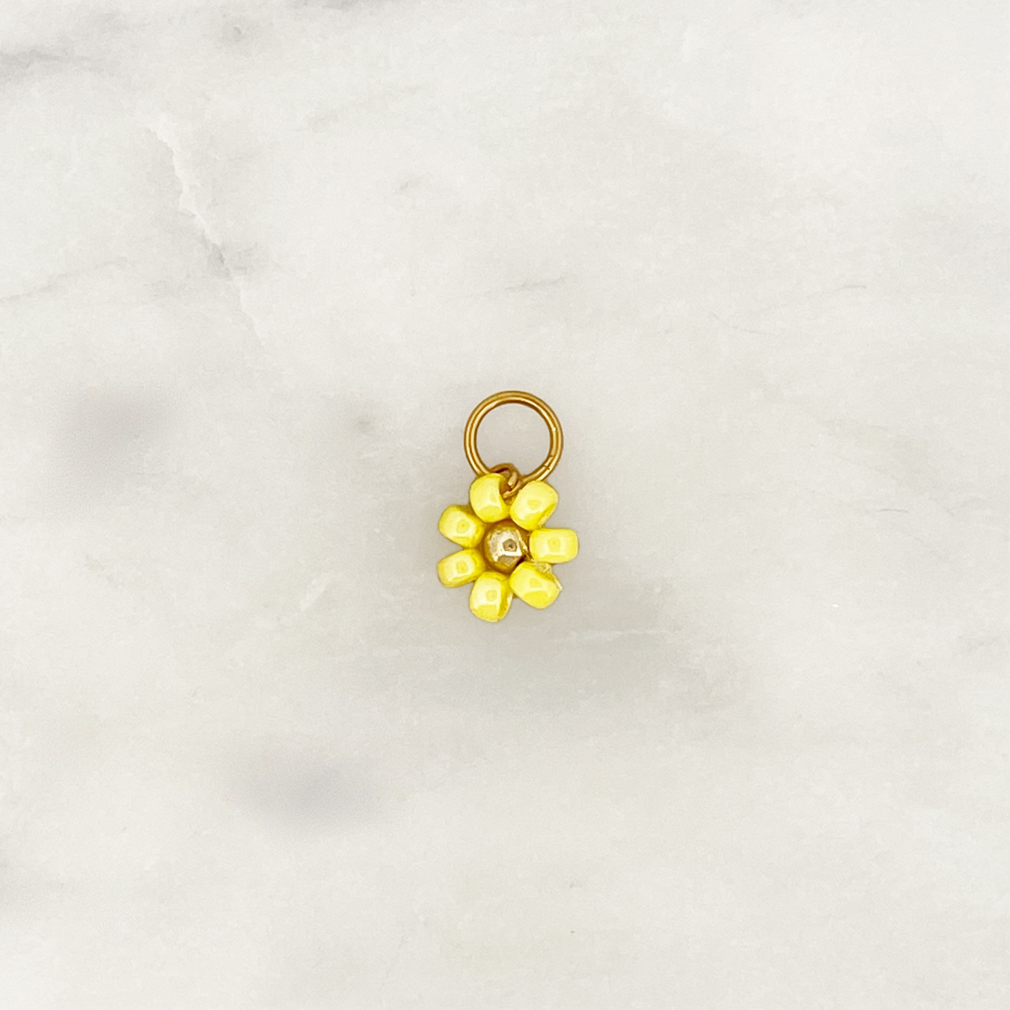 DYO Yellow Beads Flower DYO Yellow Beads Flower