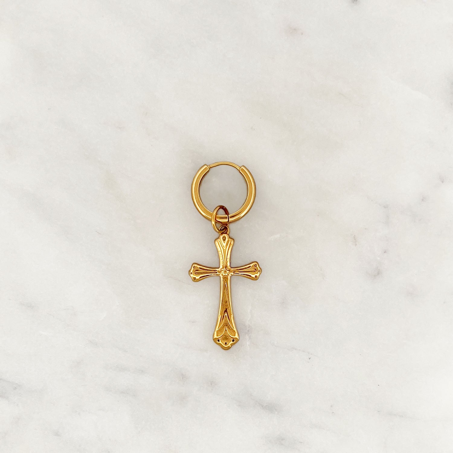 Earring Big Cross Earring Big Cross