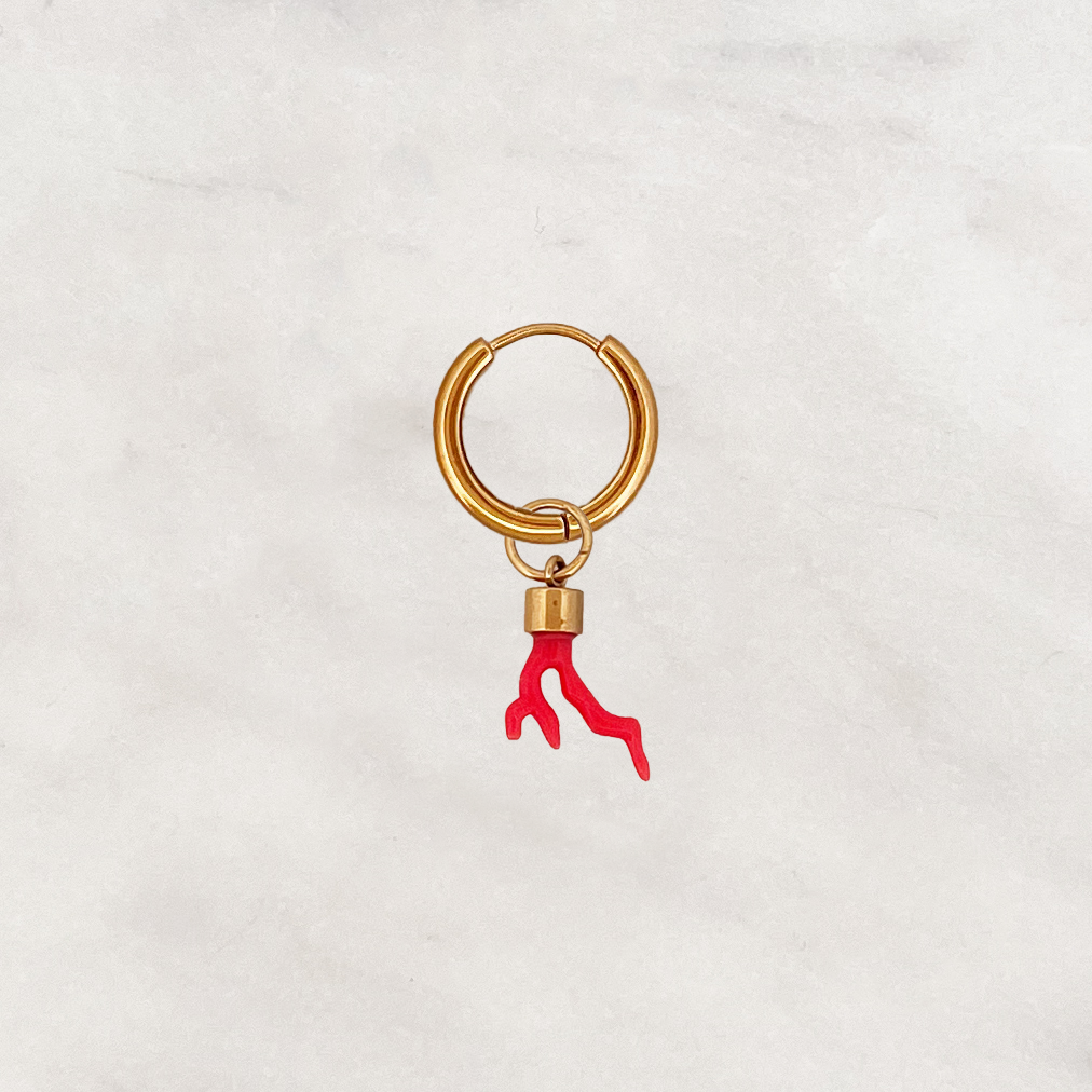 Earring Sunset Coral Earring Sunset Coral