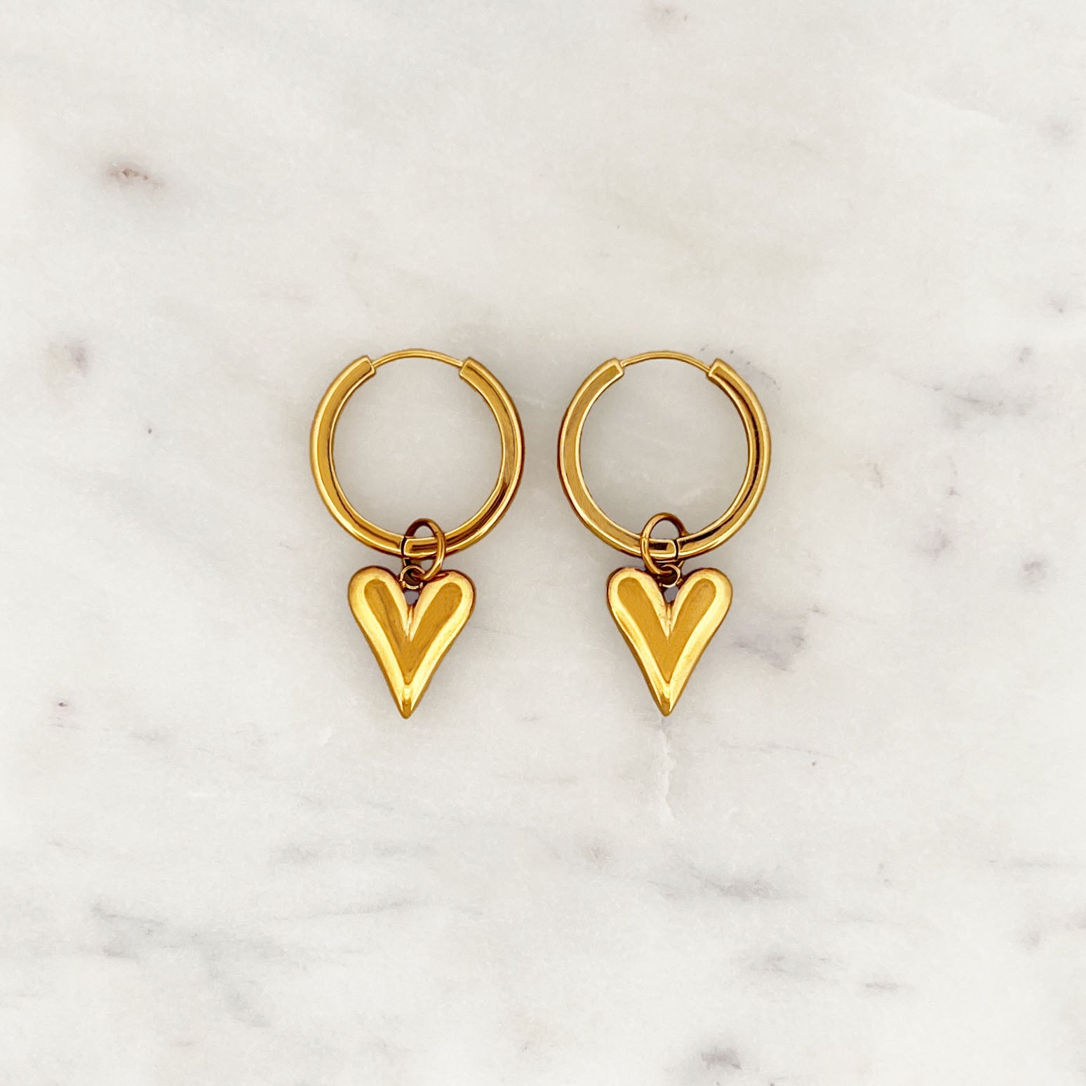 Earring set big hearts Earring set big hearts