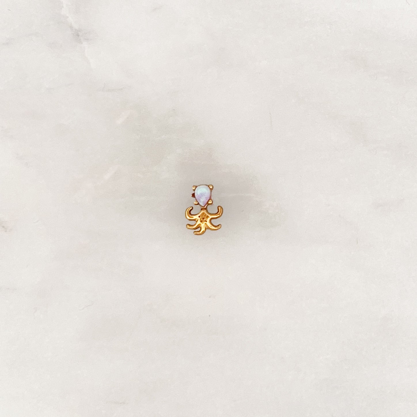 Earstud Opal Octopus Earstud Opal Octopus