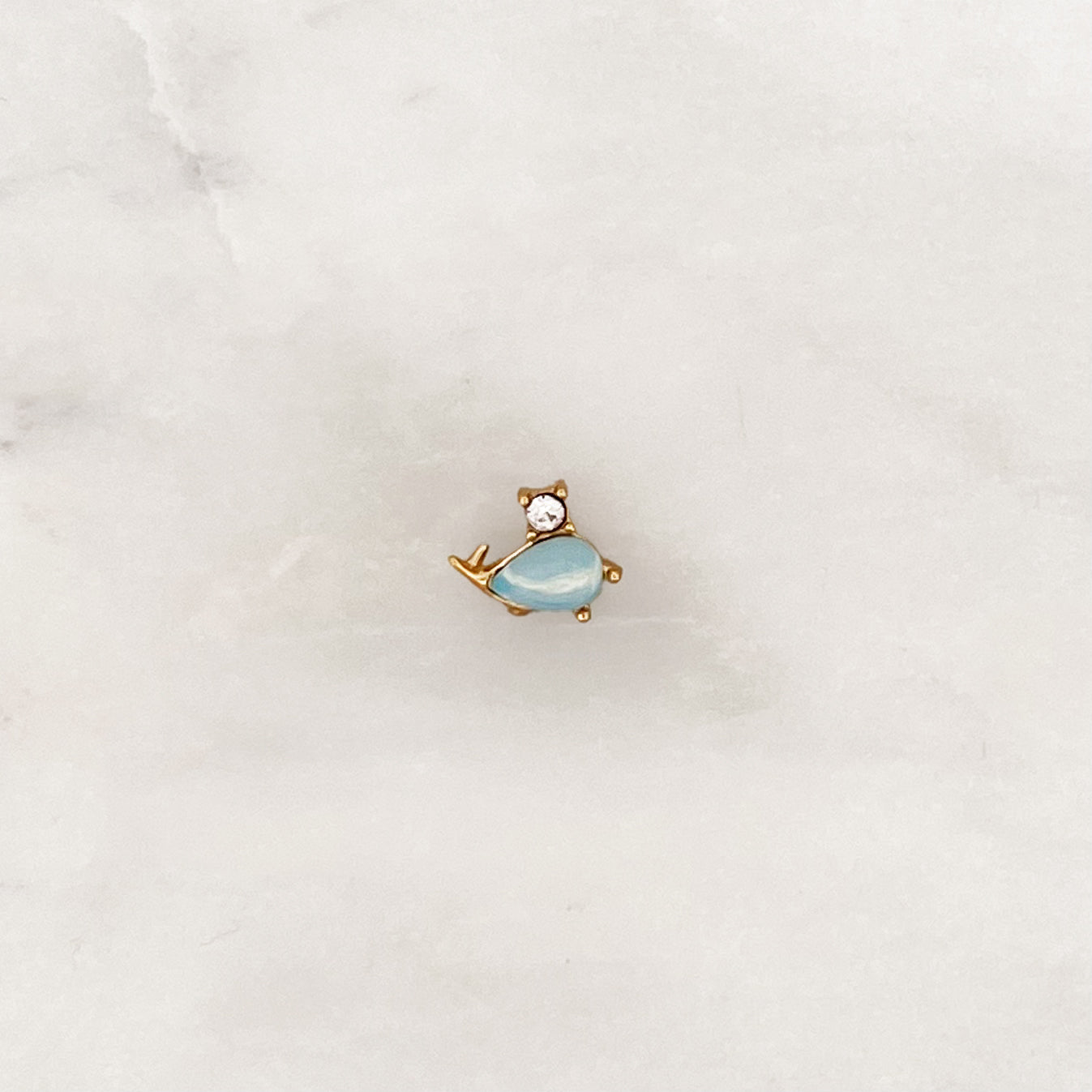 Earstud Whale Earstud Whale