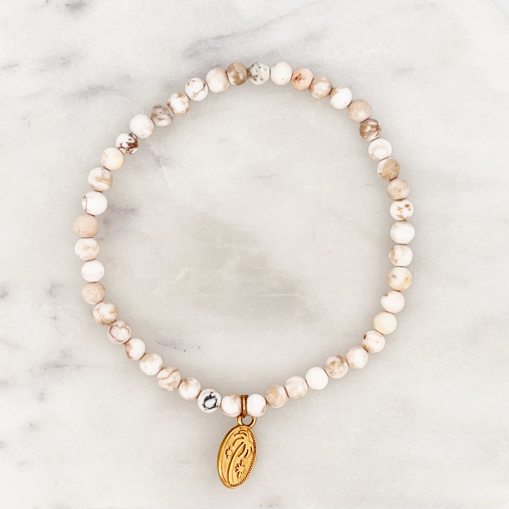 Magnesite Bracelet Palm Amulet Magnesite Bracelet Palm Amulet