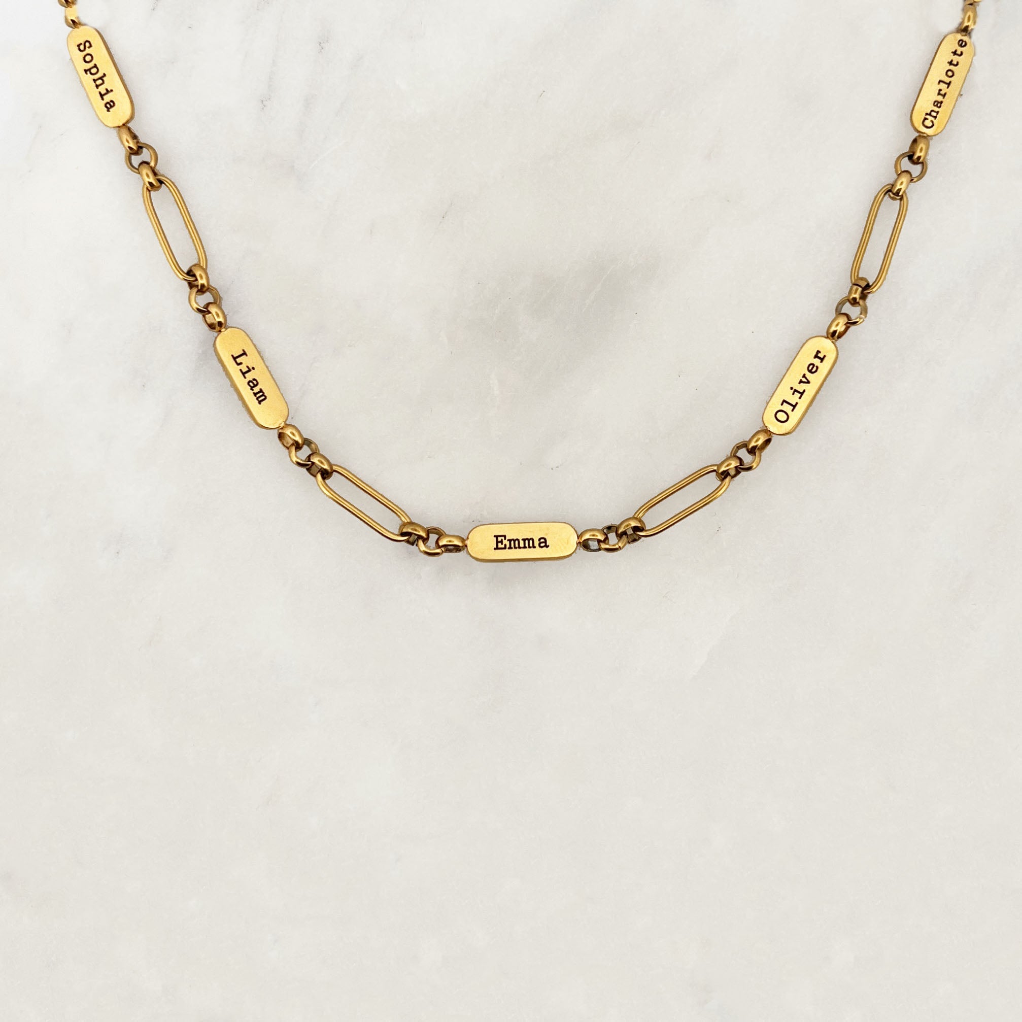 Necklace 5 Tags Necklace 5 Tags