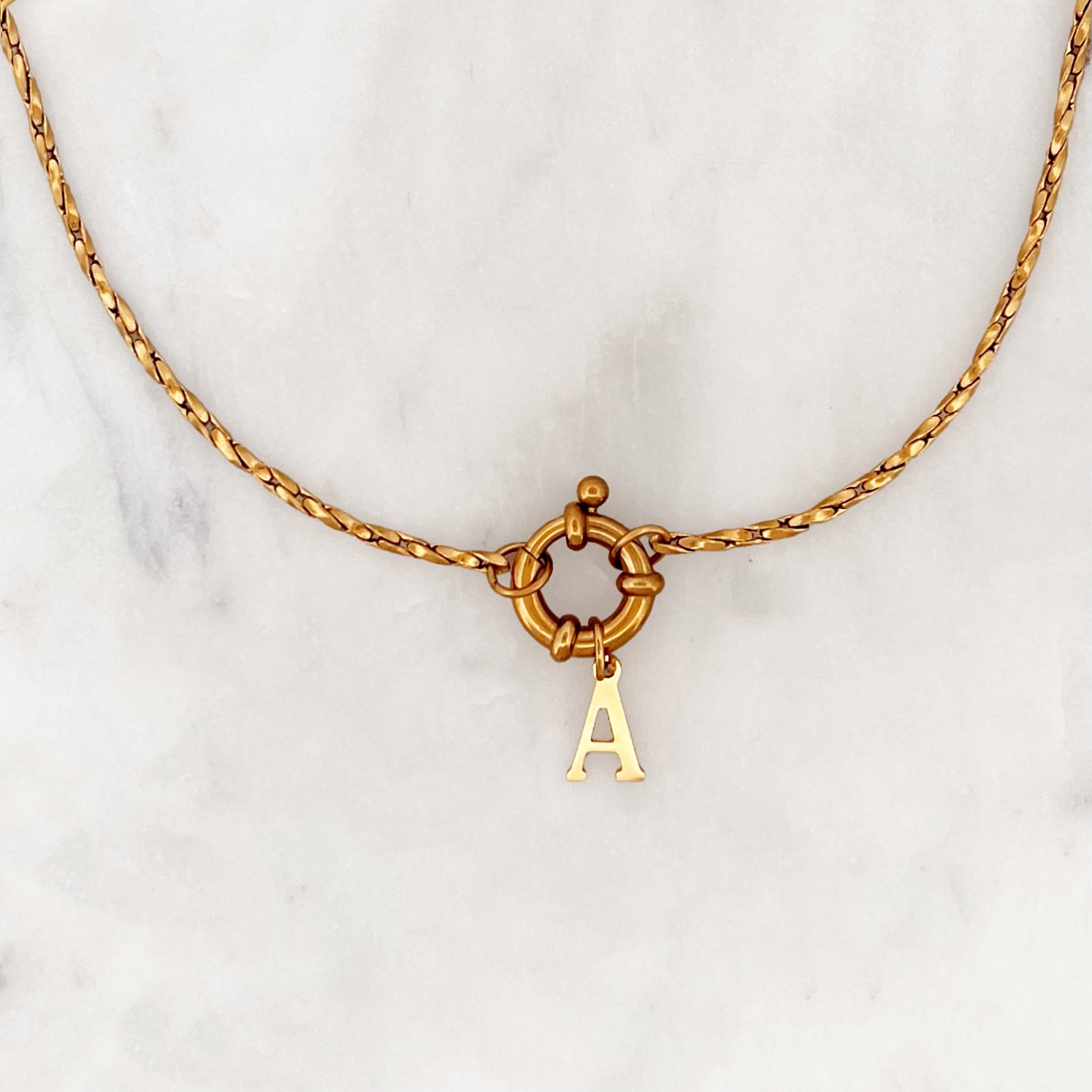 Necklace Initial Necklace Initial