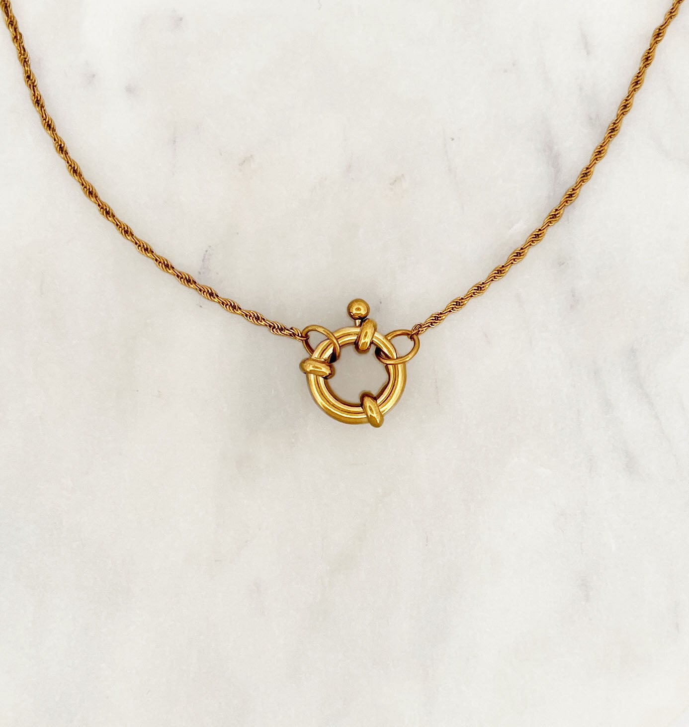 Necklace Twisted Chain Necklace Twisted Chain