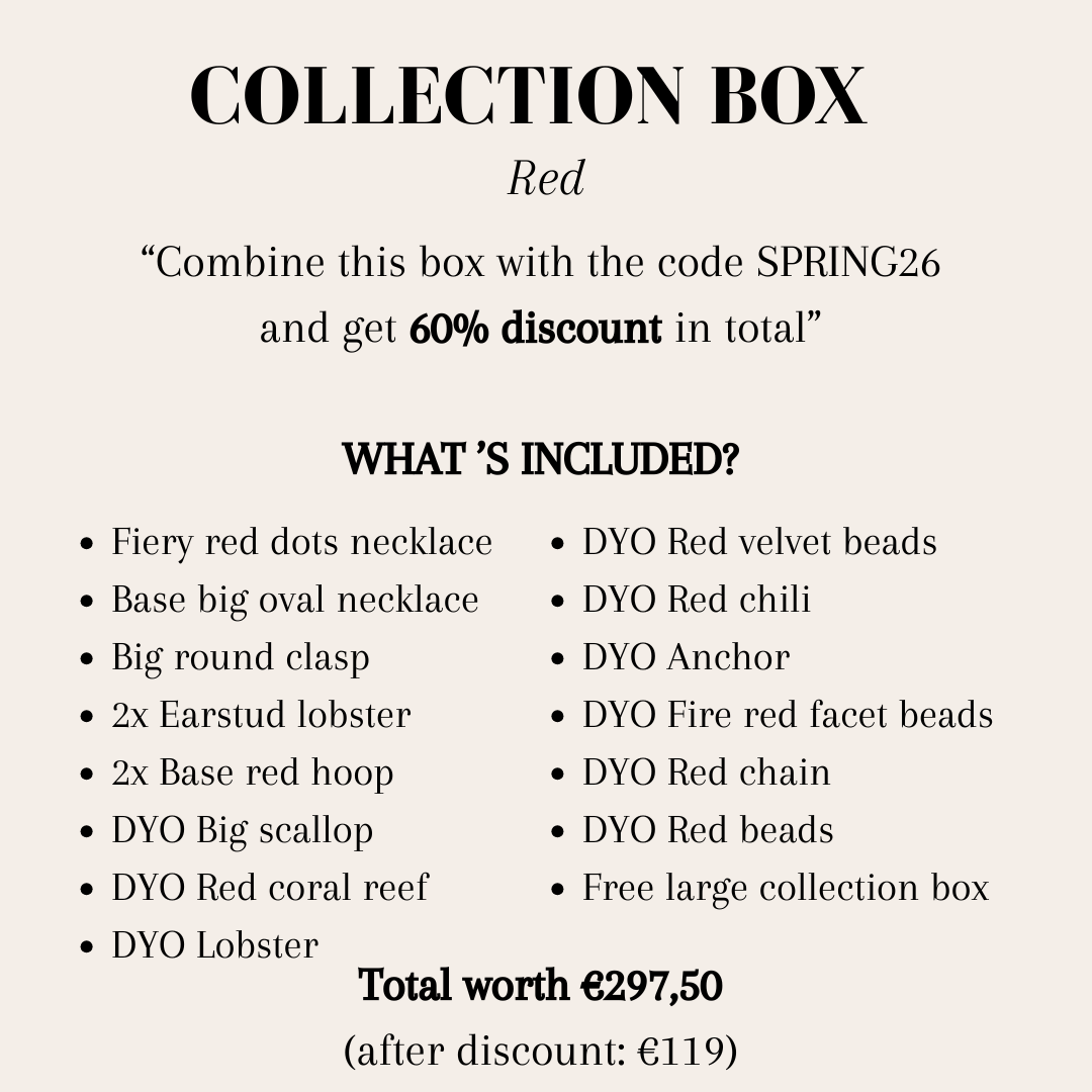 Collection box red Collection box red