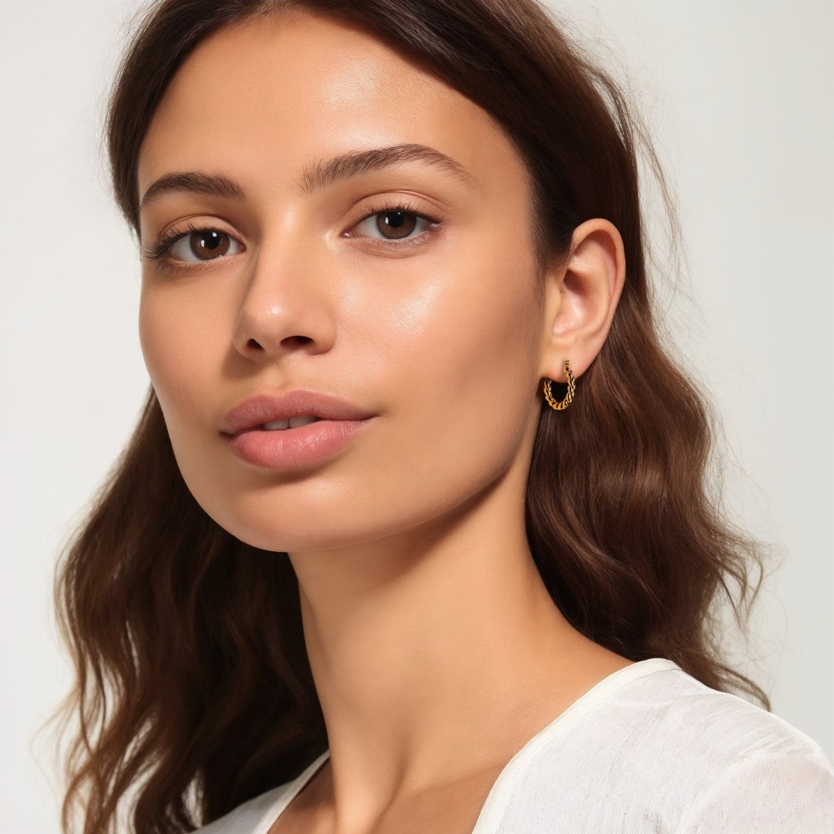 Big Braided Hoop Set - ByNouck Jewelry Big Braided Hoop Set - ByNouck Jewelry