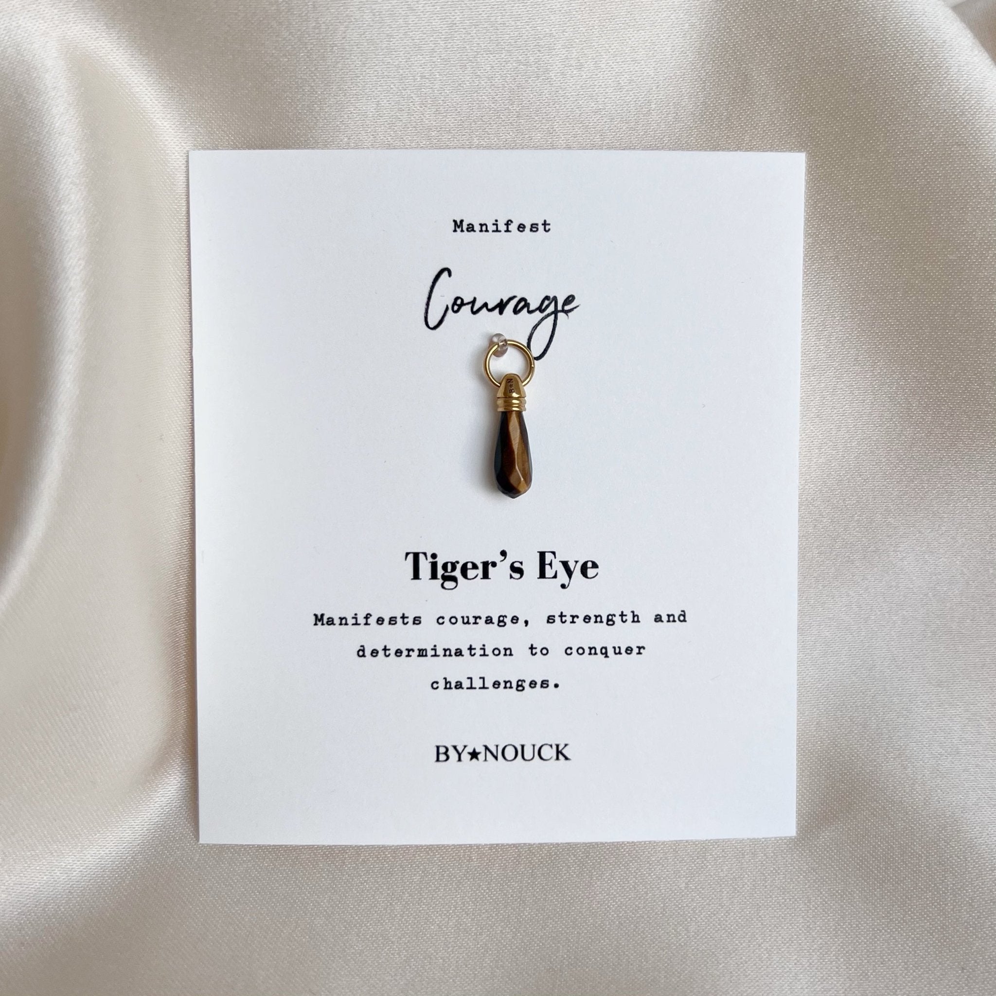 DYO Manifest Stone Tiger's Eye - ByNouck Jewelry DYO Manifest Stone Tiger's Eye - ByNouck Jewelry