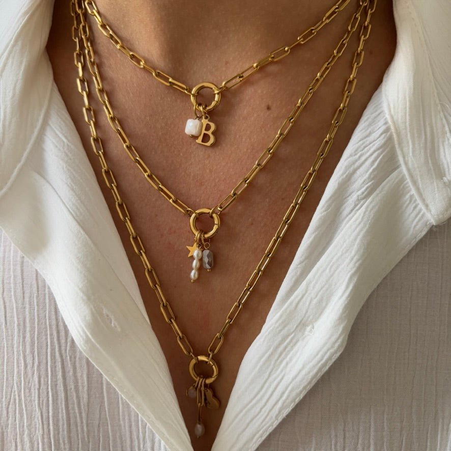 DYO Medium Initial - ByNouck Jewelry DYO Medium Initial - ByNouck Jewelry