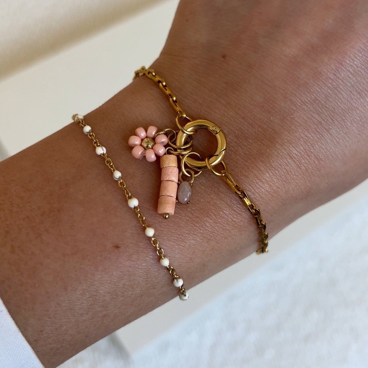 DYO Peach Cubes - ByNouck Jewelry DYO Peach Cubes - ByNouck Jewelry