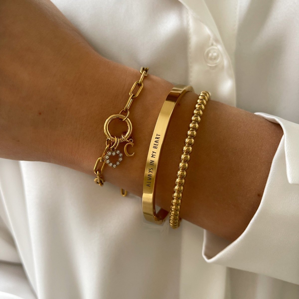 DYO Small Bright Heart - ByNouck Jewelry DYO Small Bright Heart - ByNouck Jewelry