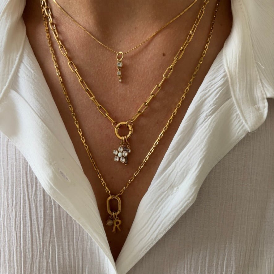 DYO Triple Shiny Drops - ByNouck Jewelry DYO Triple Shiny Drops - ByNouck Jewelry