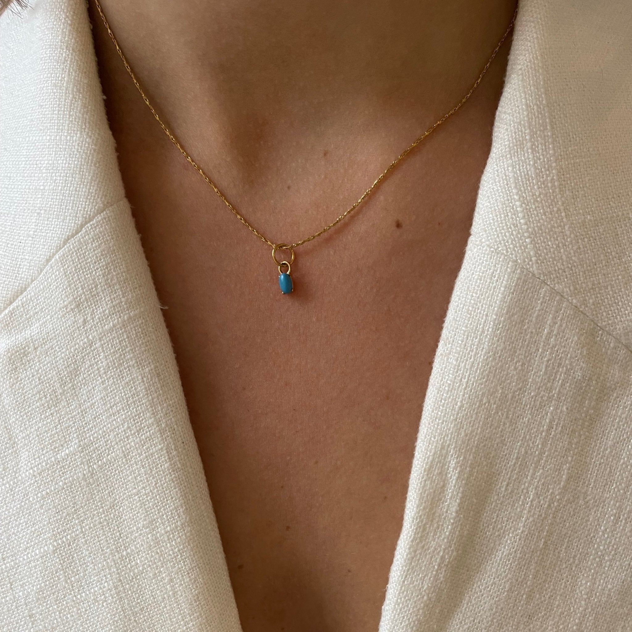 DYO Turquoise Oval - ByNouck Jewelry DYO Turquoise Oval - ByNouck Jewelry