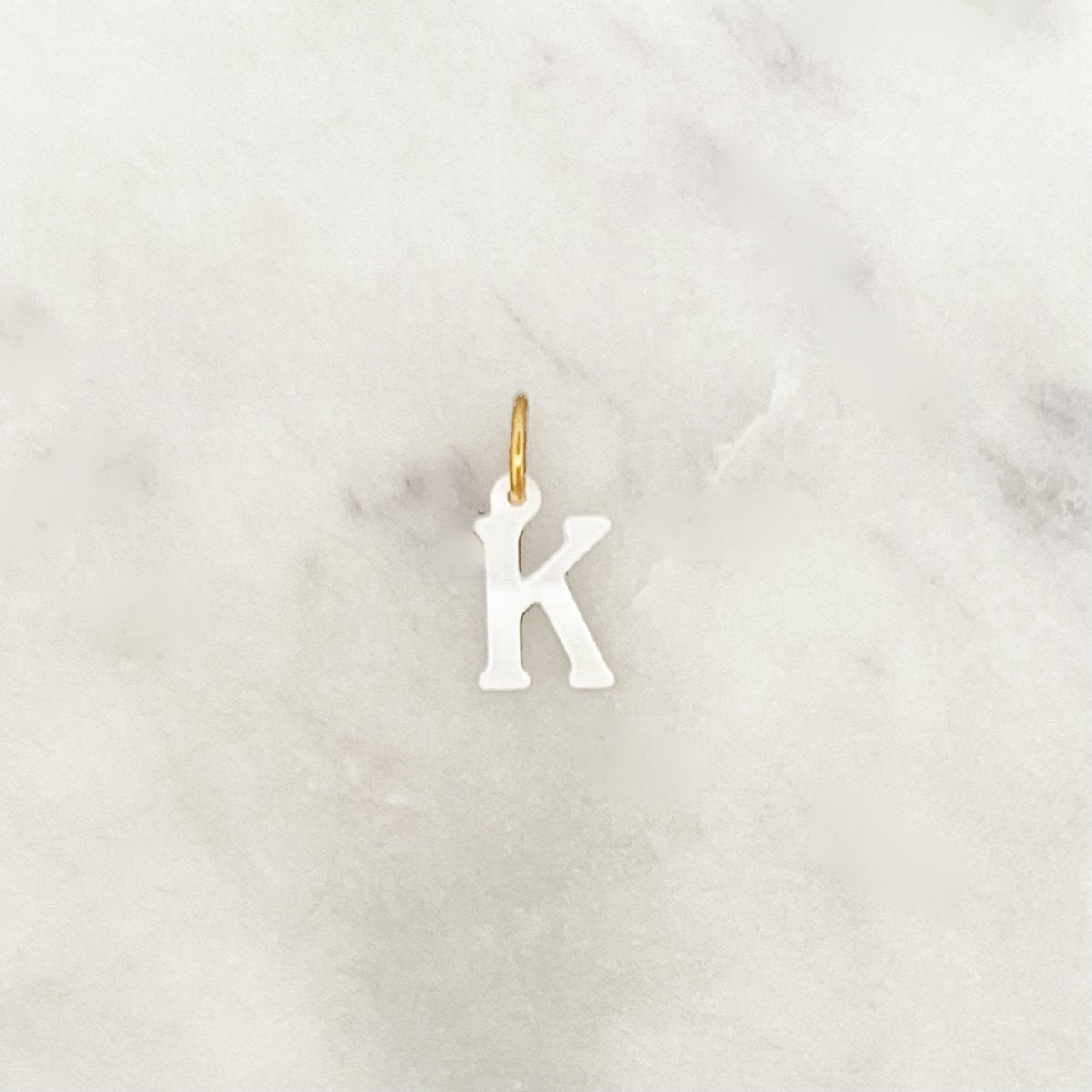 DYO White Initial - ByNouck Jewelry DYO White Initial - ByNouck Jewelry