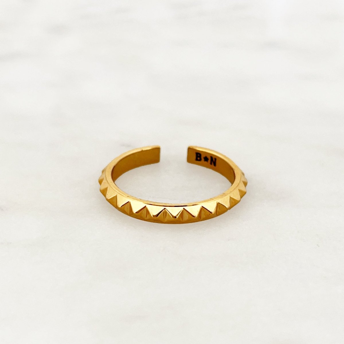 Facet Stack Ring - ByNouck Jewelry Facet Stack Ring - ByNouck Jewelry