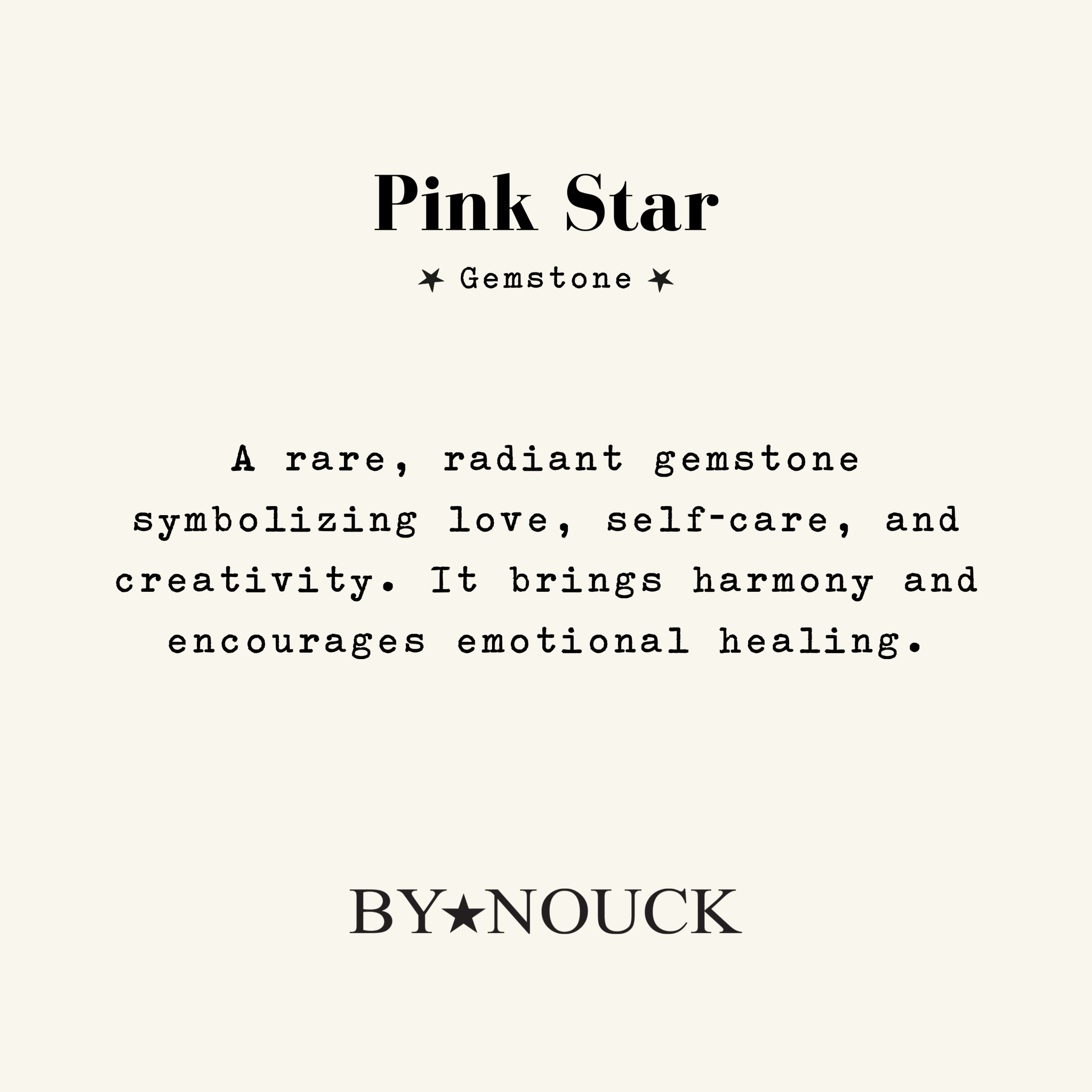 Hoop Pink Star Oval - ByNouck Jewelry Hoop Pink Star Oval - ByNouck Jewelry