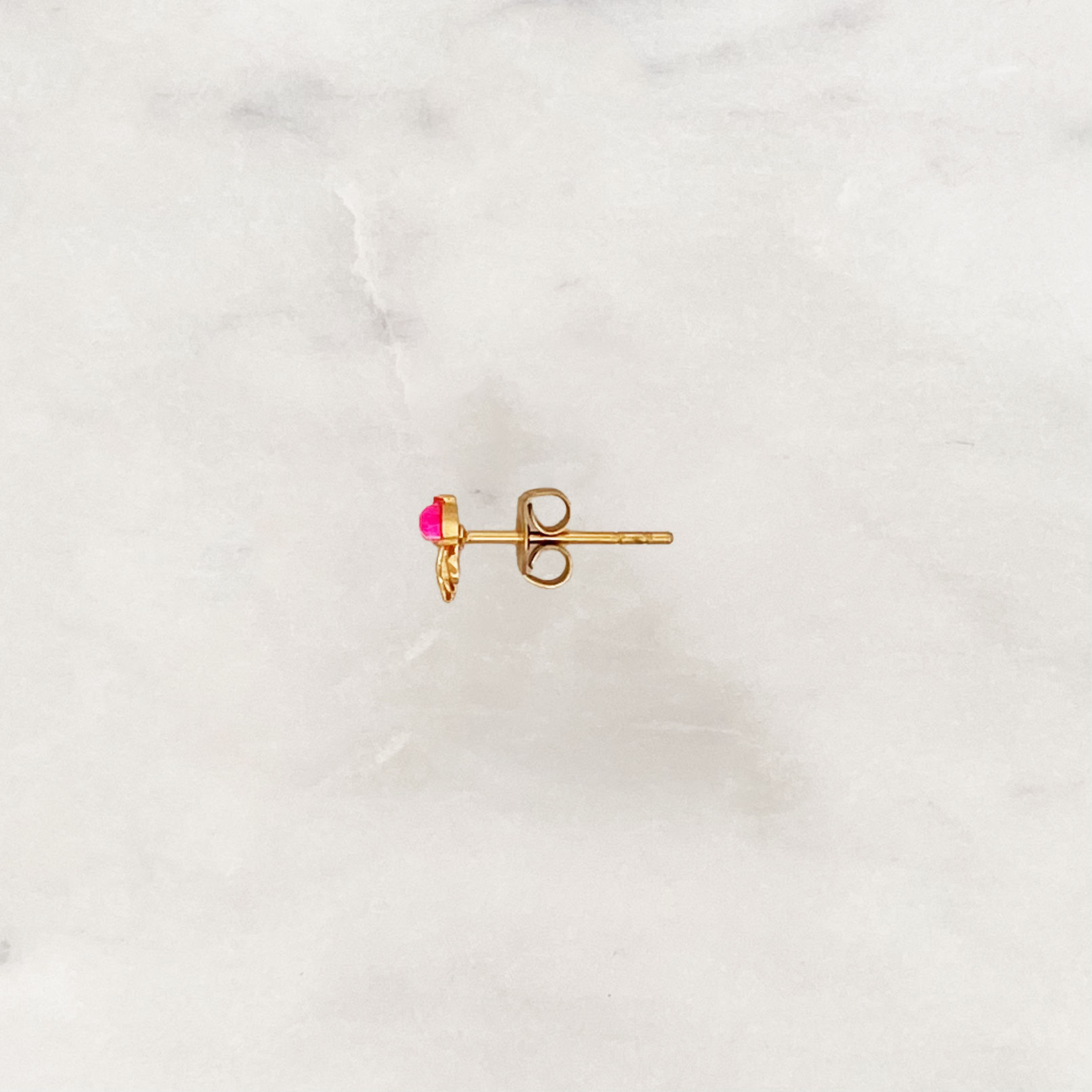 Earstud Pink Jellyfish Earstud Pink Jellyfish