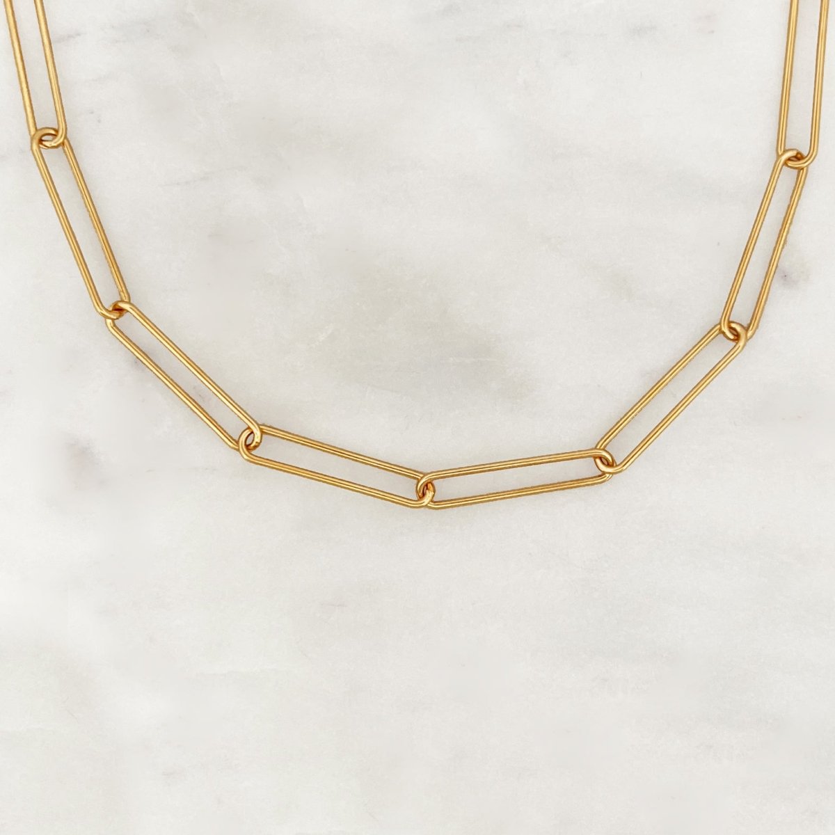 Necklace Big Oval - ByNouck Jewelry Necklace Big Oval - ByNouck Jewelry