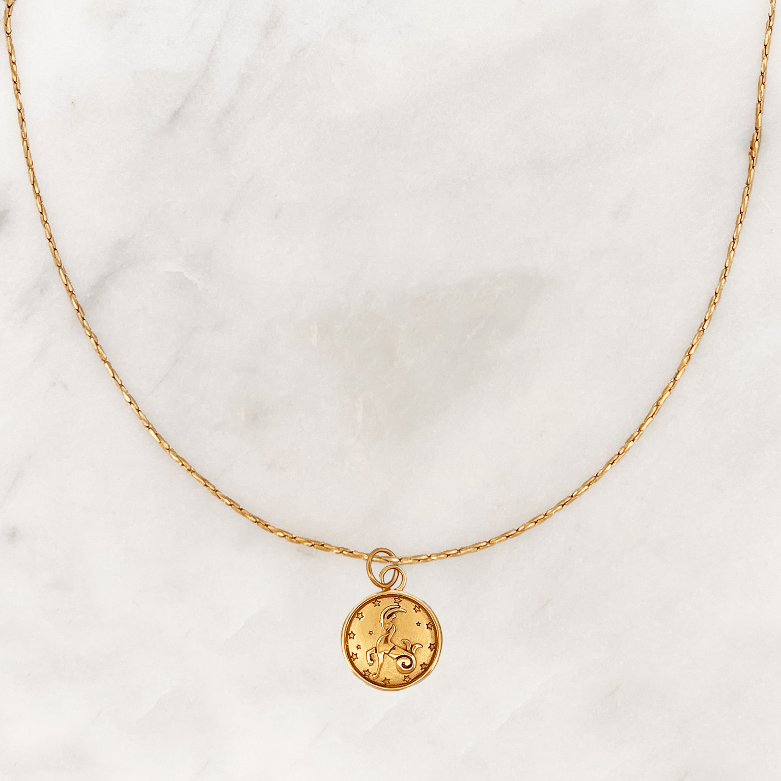 Rope Necklace Capricorn - ByNouck Jewelry Rope Necklace Capricorn - ByNouck Jewelry