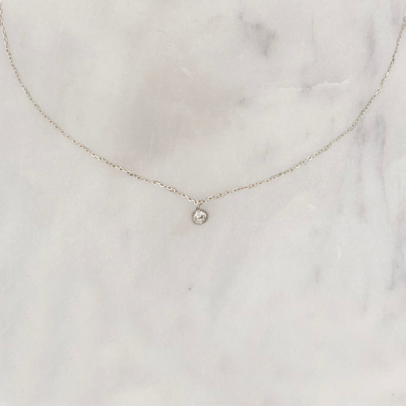 Sample Choker Shiny Drop Silverplated - ByNouck Jewelry Sample Choker Shiny Drop Silverplated - ByNouck Jewelry