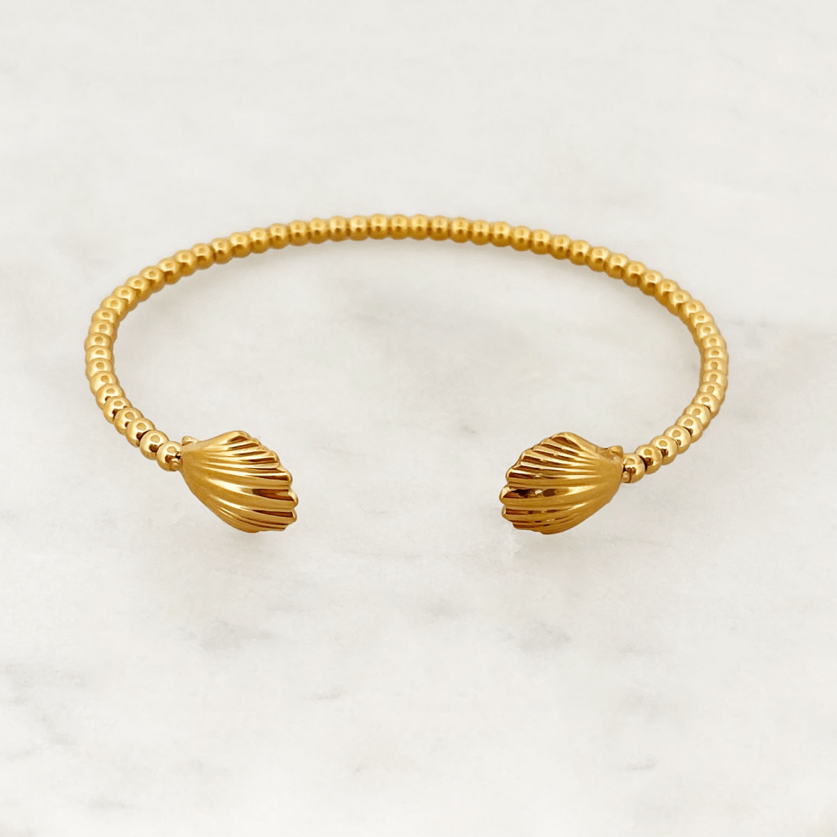 Shell Bangle - ByNouck Jewelry Shell Bangle - ByNouck Jewelry