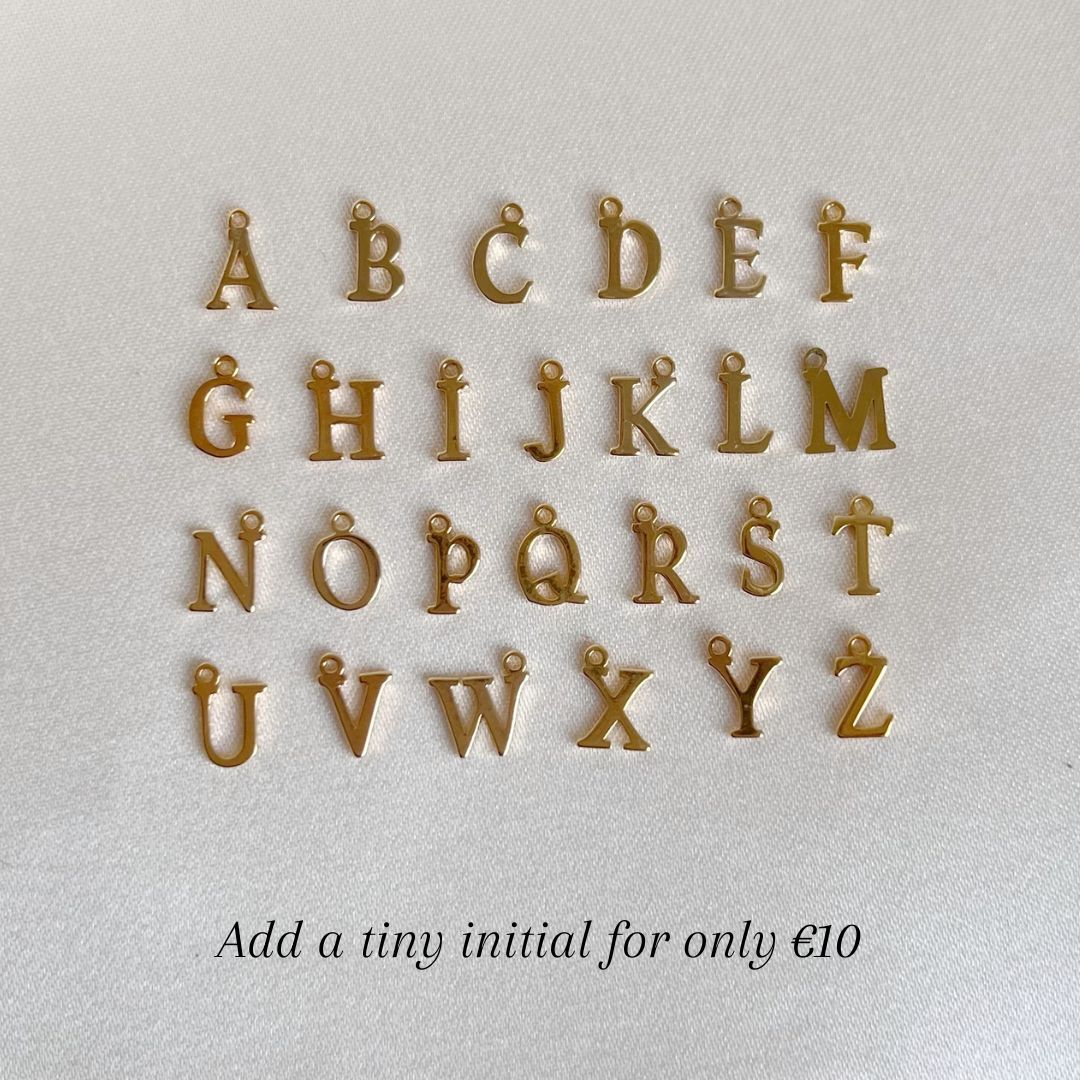 Signet Necklace Tropical Blue Facet Bead - ByNouck Jewelry Signet Necklace Tropical Blue Facet Bead - ByNouck Jewelry