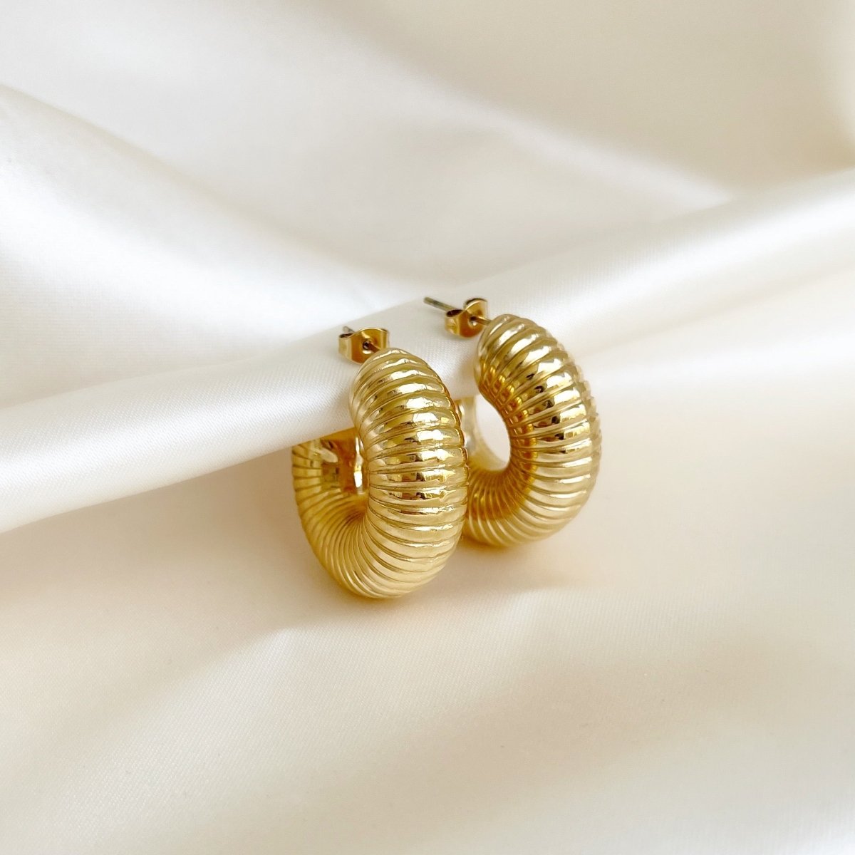 Thread Hoop Set - ByNouck Jewelry Thread Hoop Set - ByNouck Jewelry