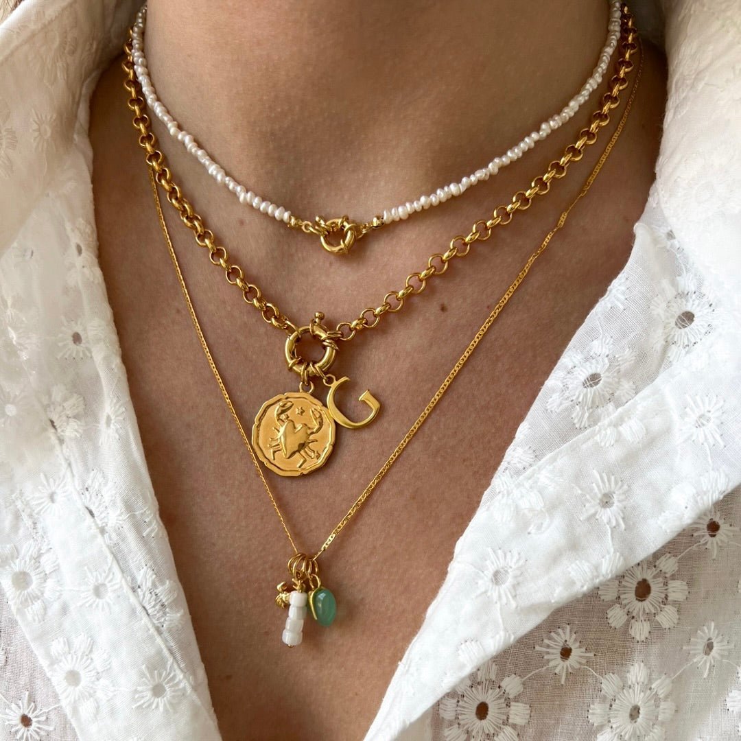 White Pearl Choker - ByNouck Jewelry White Pearl Choker - ByNouck Jewelry