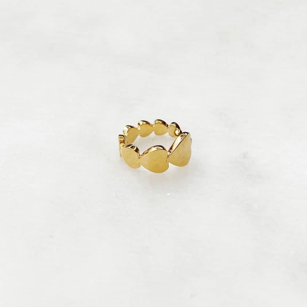 Ear Cuff Hearts - ByNouck Jewelry Ear Cuff Hearts - ByNouck Jewelry