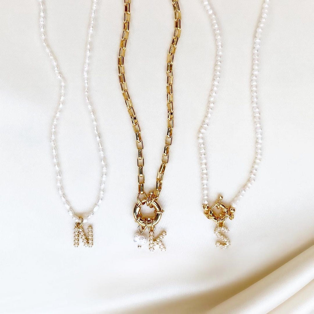 Initial jewelry with a personal touch