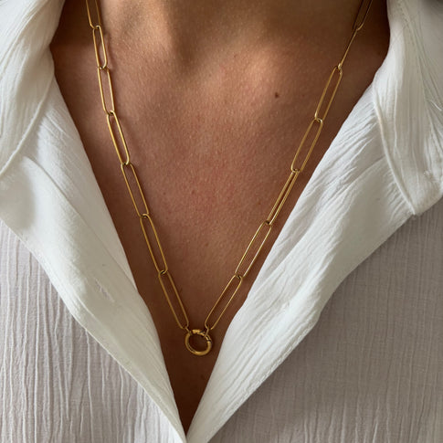 Collar Base Oval Grande