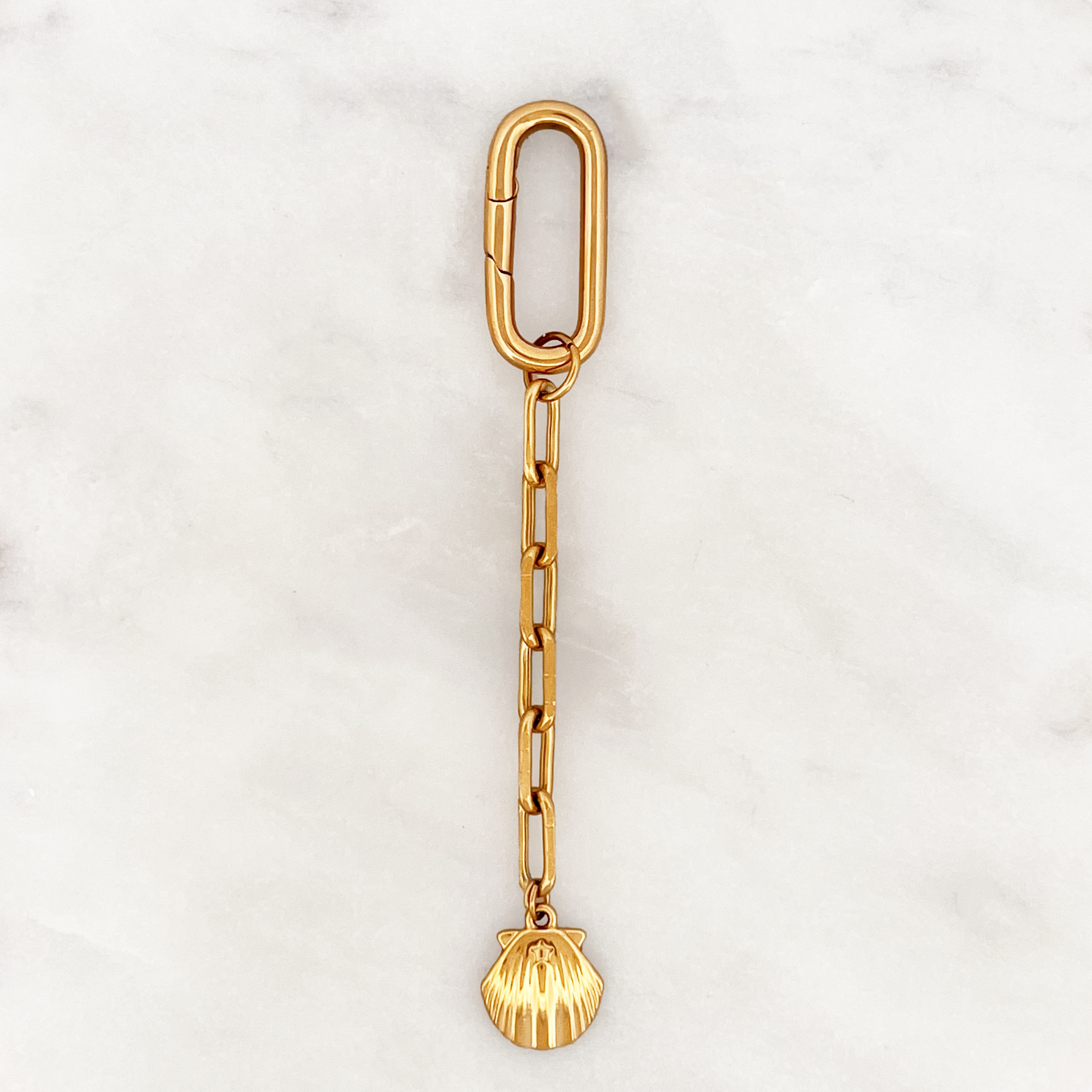 Bikini Charm Muschel Klassischer Verschluss 