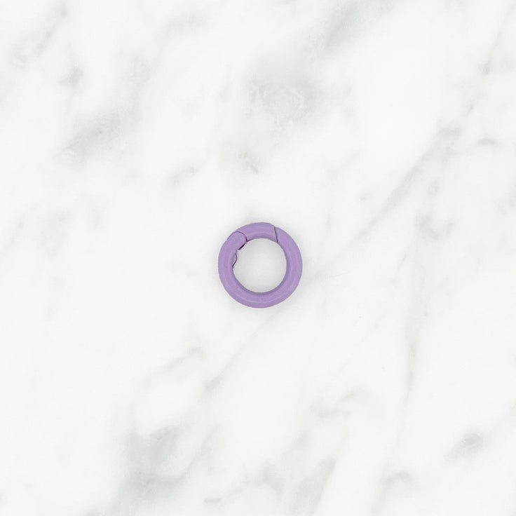 Base Lilac Round Clasp