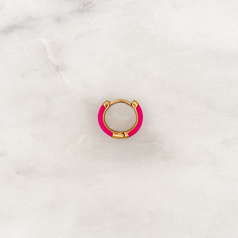 Base Neon Pink Hoop