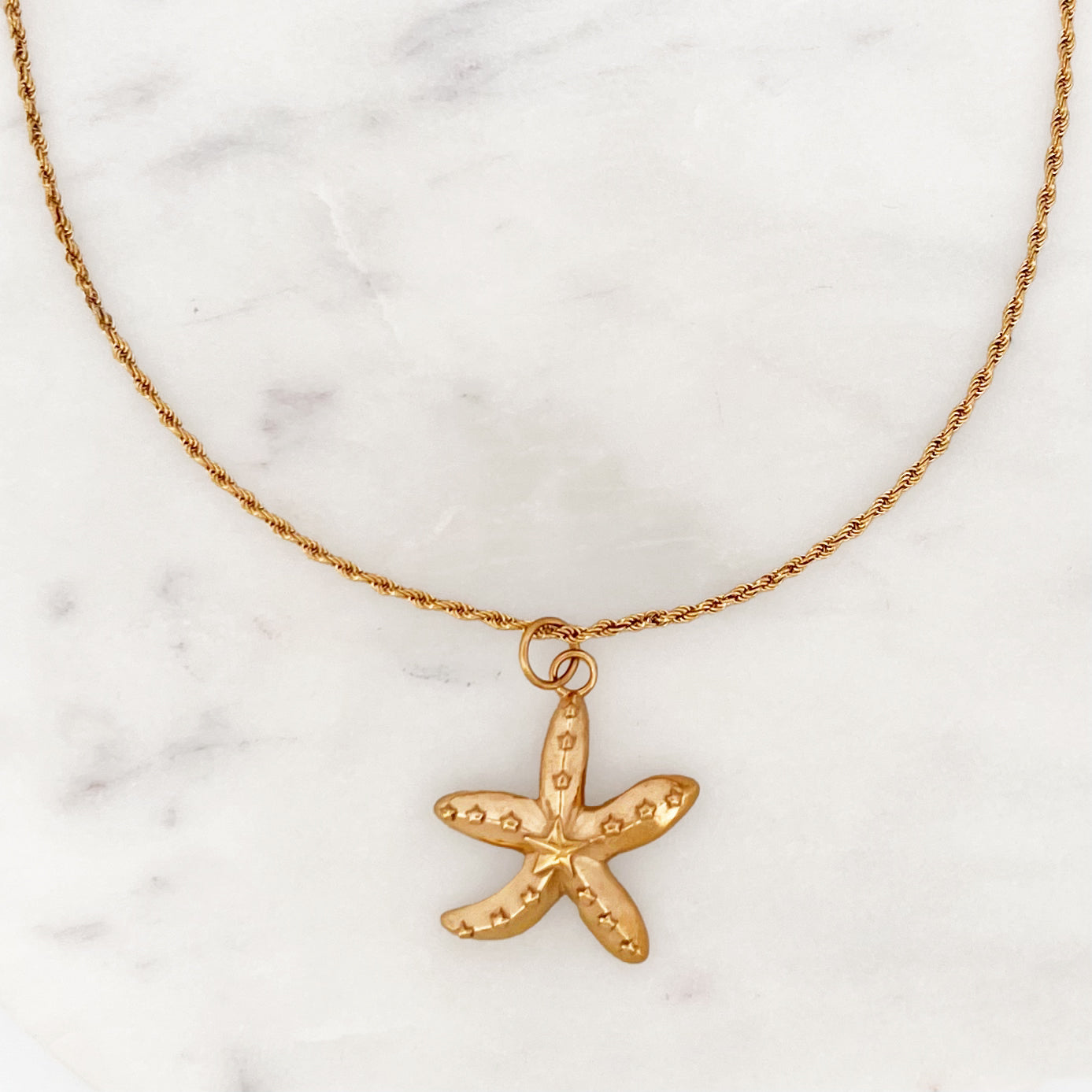 Long Necklace Starfish