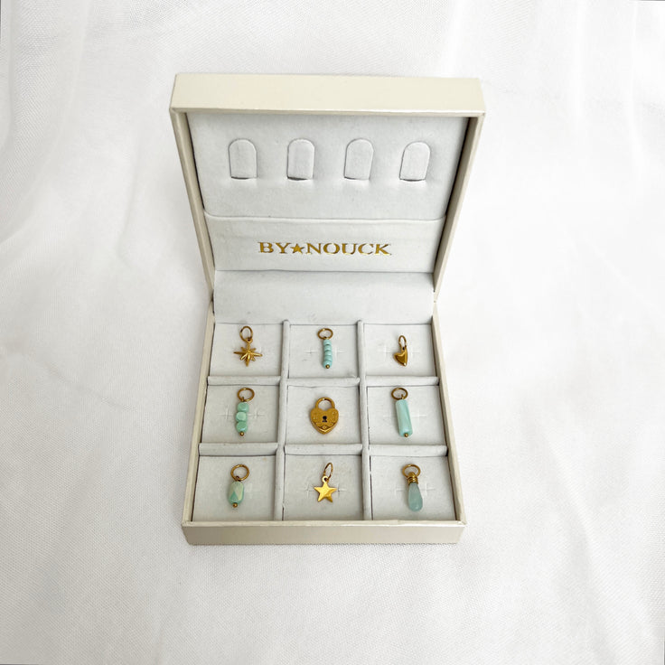 Charm box light turquoise