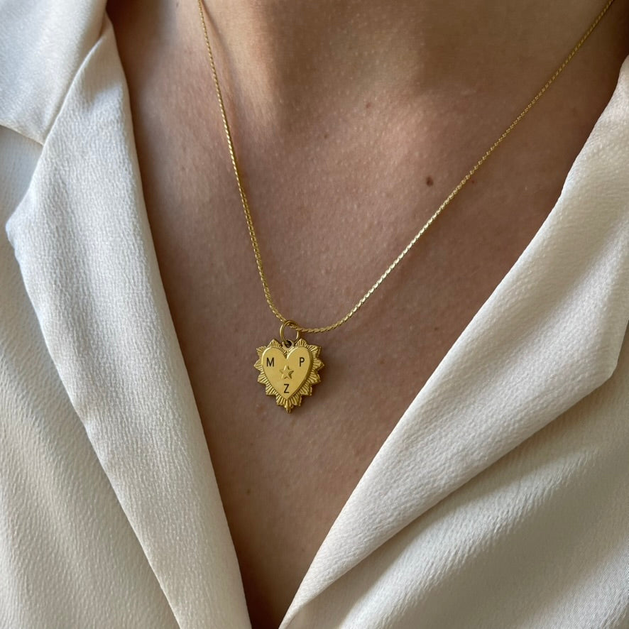 DYO Engrave Vintage Heart