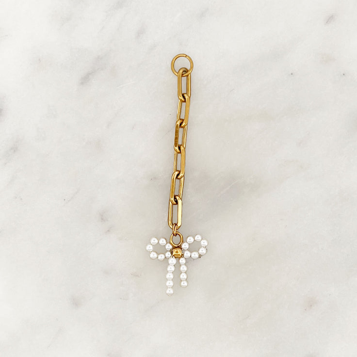 DYO Chain Pearl Bow