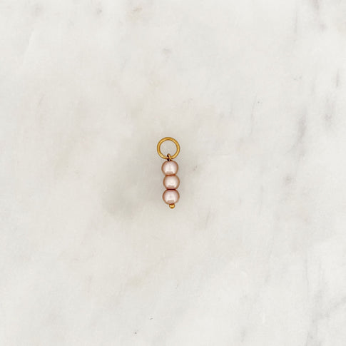 DYO Dreifach Taupe Braune Glasperlen