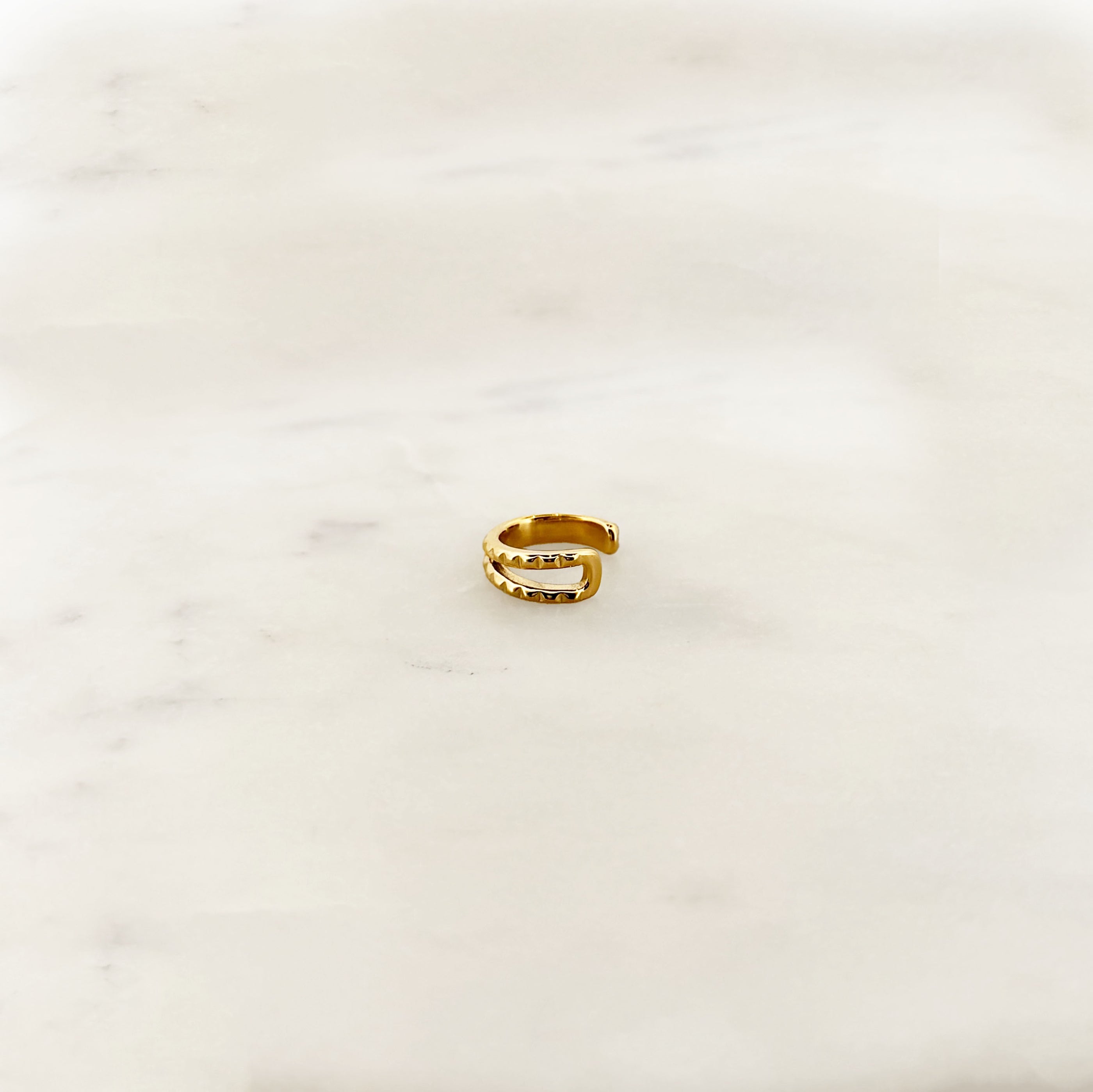 Ear Cuff Double Facet