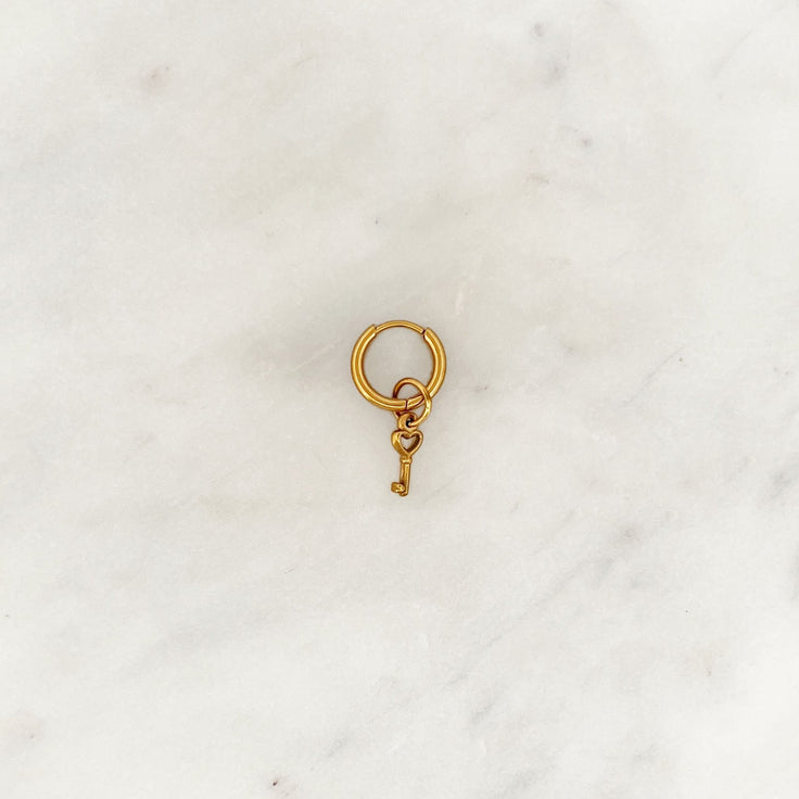 Earring Love Key
