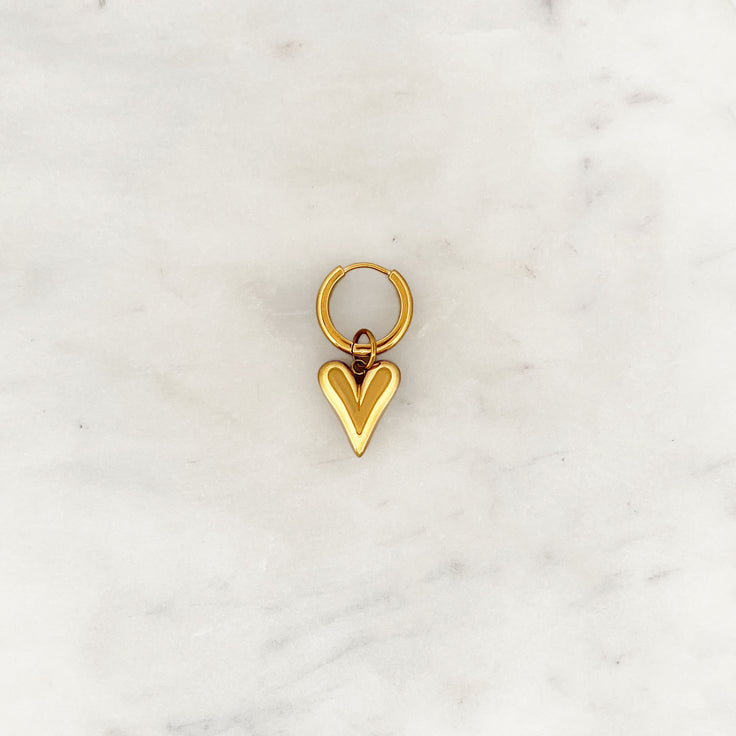 Earring Lovely Heart