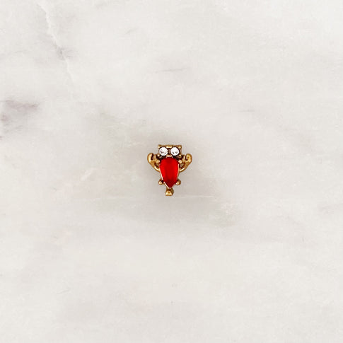 Collection box red