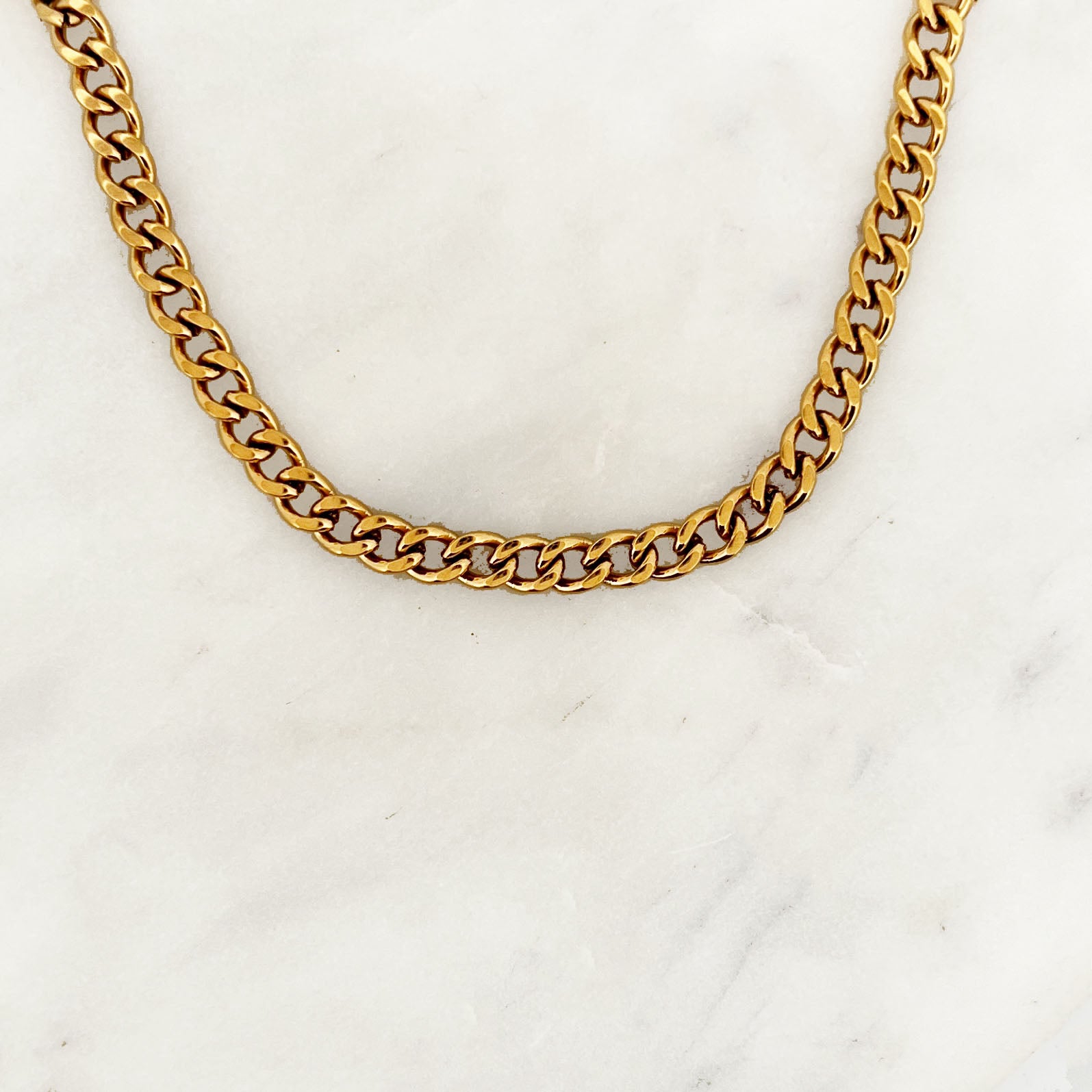 Flat Curb Necklace