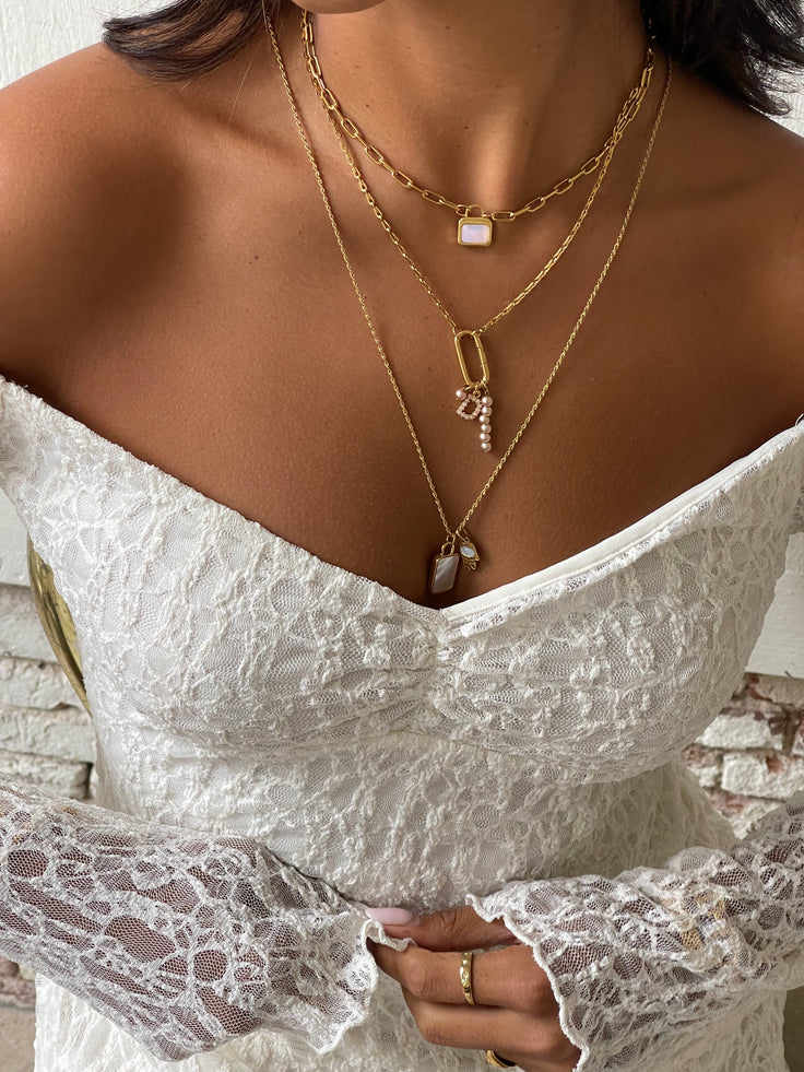 DYO Taupe Brown Glass Pearls